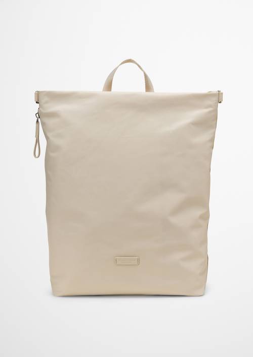 Rucksack medium Grey Silk in Frontalansicht