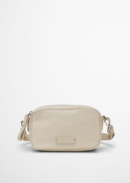 Shoulder bag small — Grey Silk