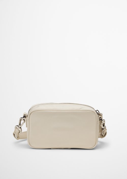 Shoulder bag small — Grey Silk