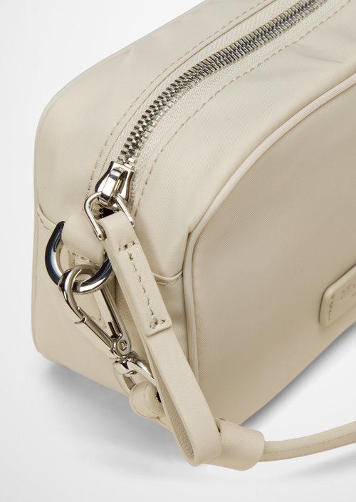 Shoulder bag small — Grey Silk