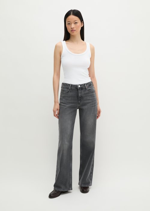 Jeans model Tolva wide — Dark Grey