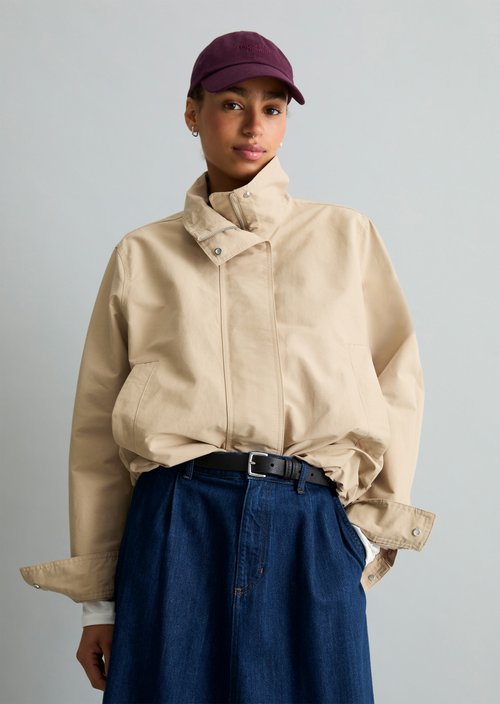 Outdoor-Jacke relaxed — Sandpaper