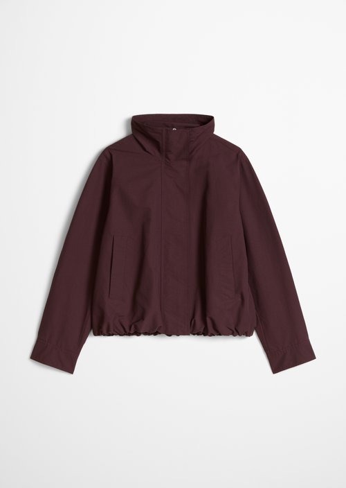 Outdoor-Jacke relaxed — Burnt Aubergine
