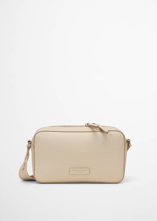 Camera-Bag small Linen Beige in front view
