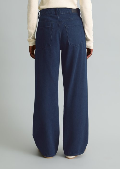 Tomma Wide Jeans — Dark Blue