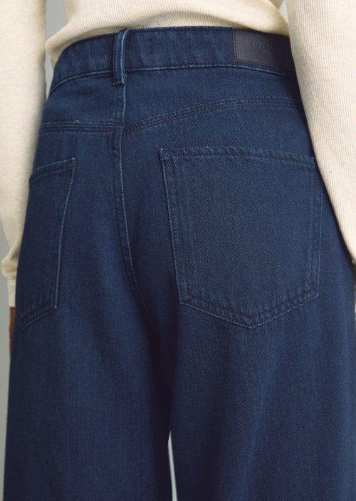 Tomma Wide Jeans — Dark Blue