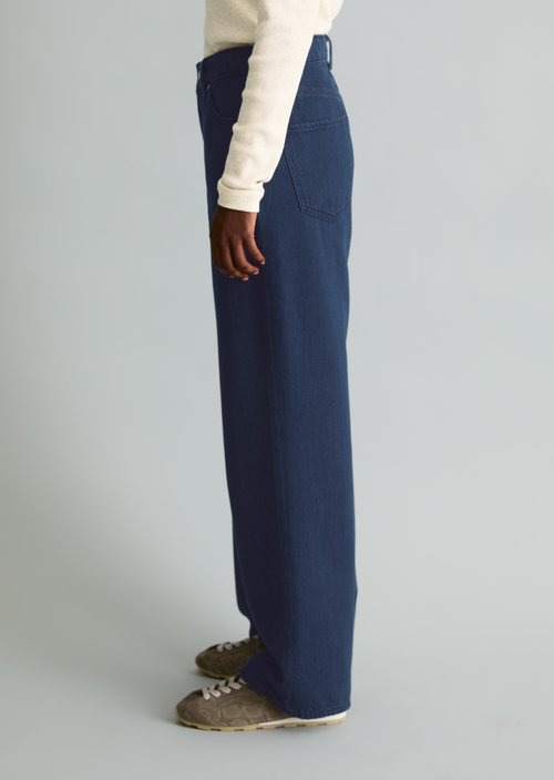 Tomma Wide Jeans — Dark Blue