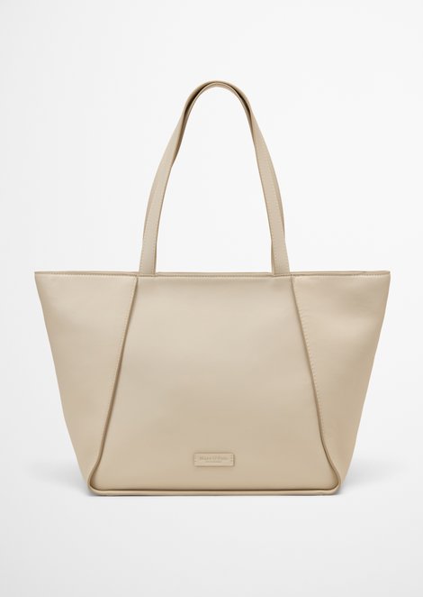 Marc O'Polo Shopper, Damen, beige, Gr., 100% Polyester