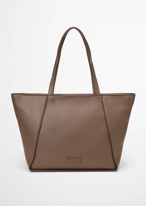 Shopper Faded Brown in front view