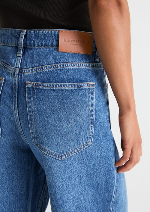 Jeans model Lania wide — Medium Blue