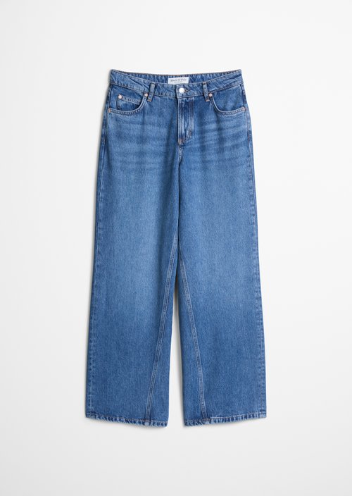 Jeans model Lania wide — Medium Blue