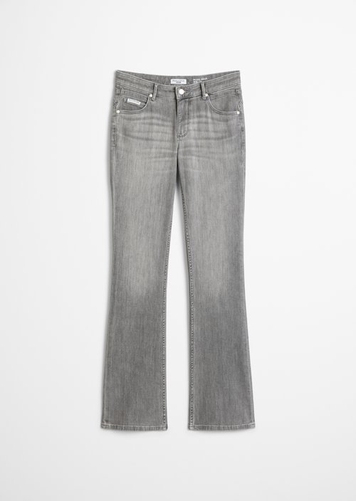 Jeans model Nella bootcut — Dark Grey