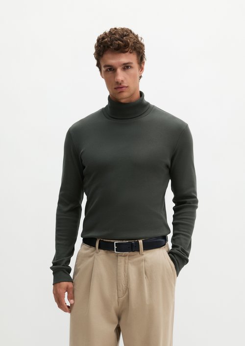 Turtleneck Long-Sleeve Shirt — Wooden Earth