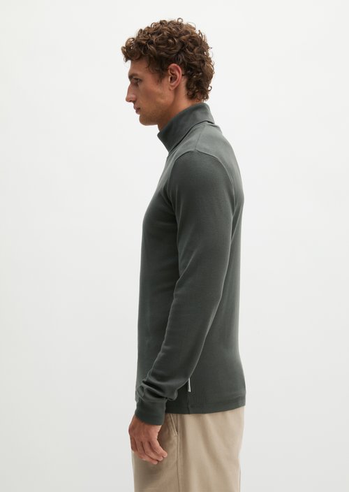 Turtleneck Long-Sleeve Shirt — Wooden Earth