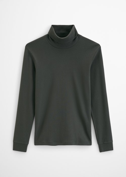 Turtleneck Long-Sleeve Shirt — Wooden Earth