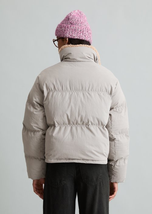 Regular-Fit Outdoor Jacket — Stone Melange