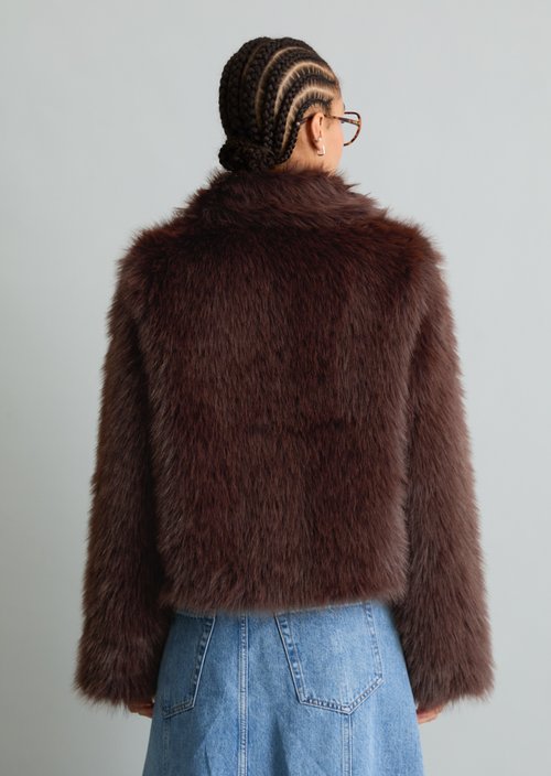 Fleece Jacket, Regular Fit — Espresso Brown