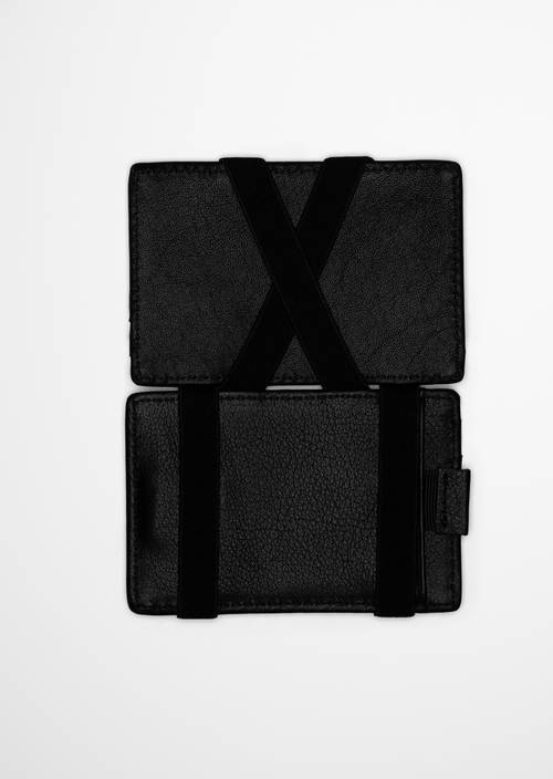 Kartenetui Black geöffnet dargestellt