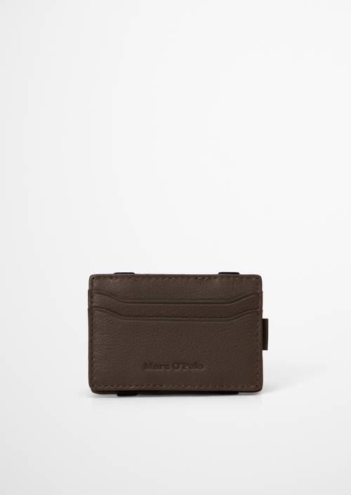 Kartenetui Dark Nickle in Frontalansicht