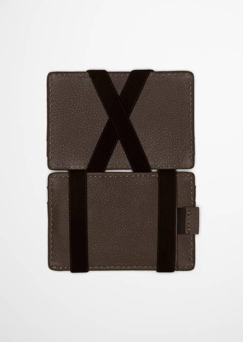 Kartenetui Dark Nickle geöffnet dargestellt