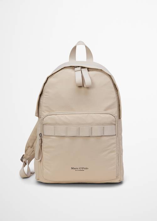 Rucksack medium Linen Beige in Frontalansicht