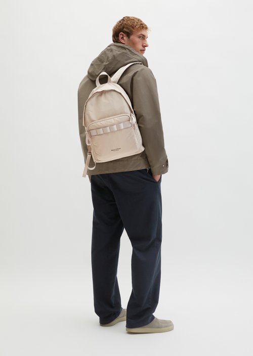 Backpack medium — Linen Beige