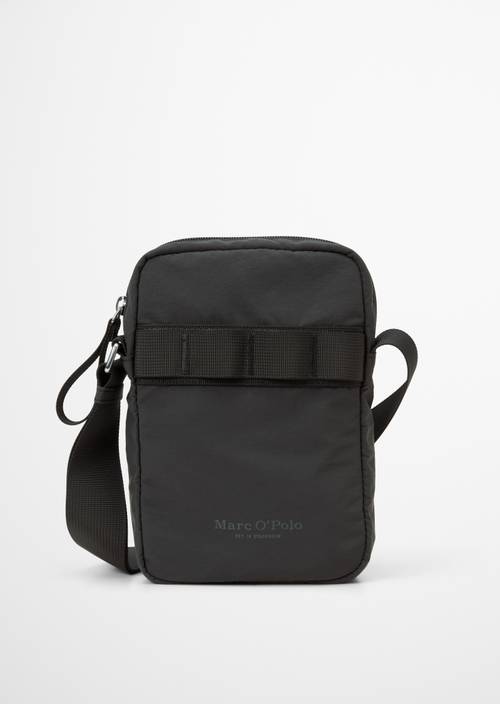 Lore Small Crossbody Bag Broken Graphite in front view