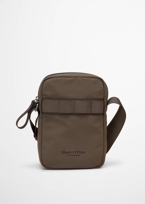 Crossbody Bag small Dark Nickle in Frontalansicht