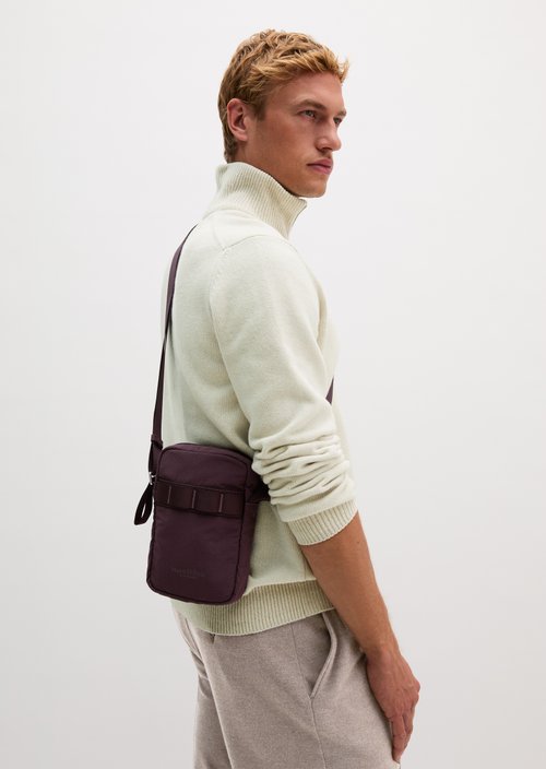 Lore Small Crossbody Bag — Deep Mulberry