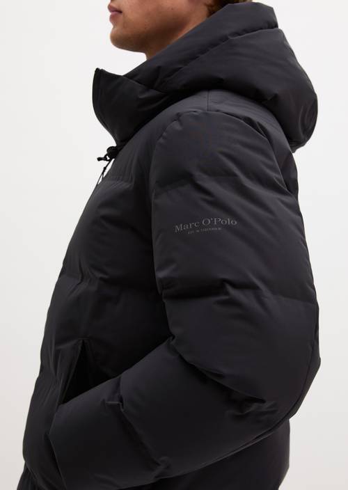 MOP x Function Down Jacket Black in detail view