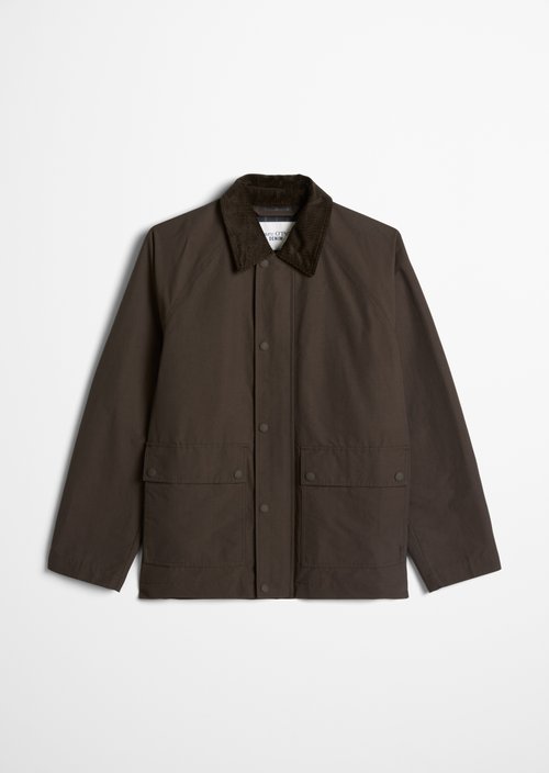 Casual Work Jacket — Chocolate Brown