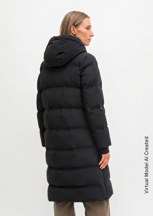 MOP x Function Down Coat — Black