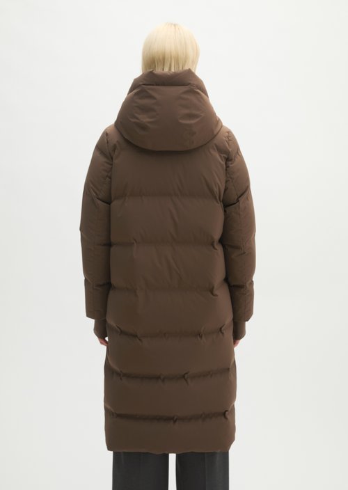 MOP x Function Down Coat — Burnt Coffee