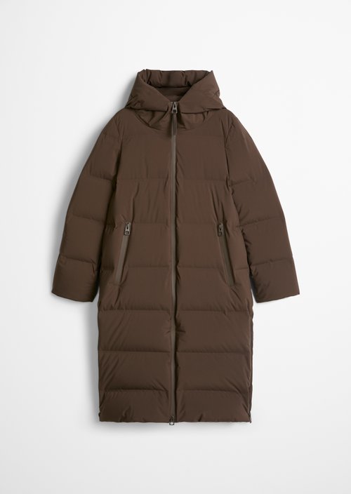 MOP x Function Down Coat — Burnt Coffee