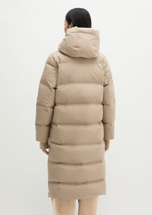 MOP x Function Down Coat — Earthy Taupe