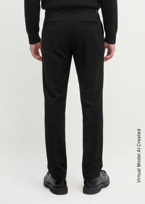 Morot Jogger Tapered Pants — Black