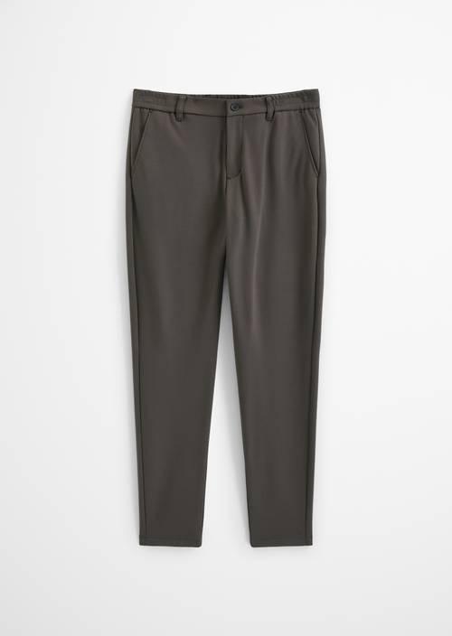 Pantalon modèle Morot Jogger fuselé Charcoal en vue isolée sans mannequin