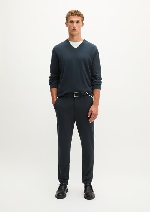 Morot Jogger Tapered Pants — Deep Night Blue