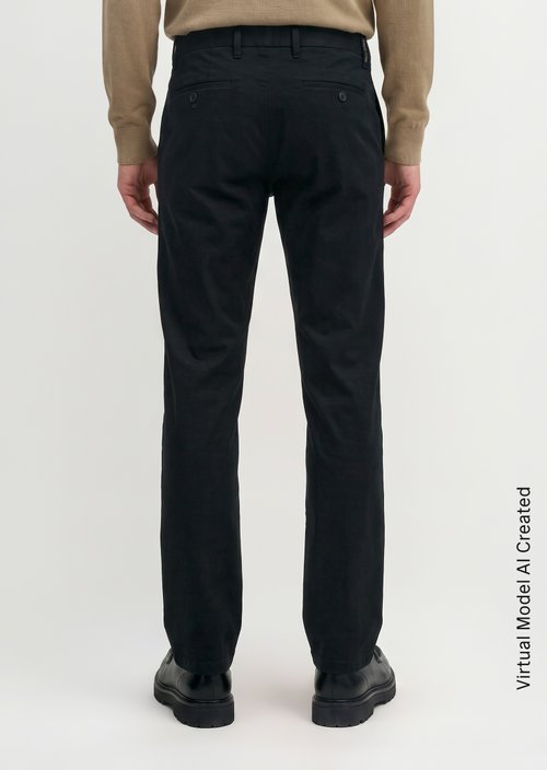 Chino Model Mads Regular — Deep Night Blue