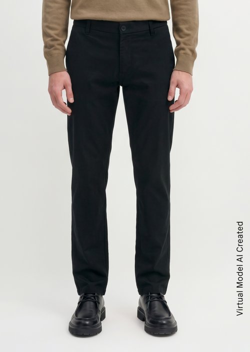 Chino Model Mads Regular — Deep Night Blue