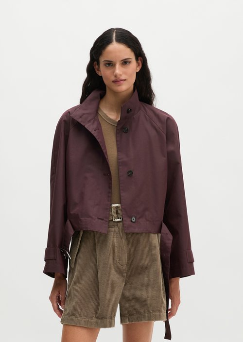 Outdoor jacket regular — Black Cherry
