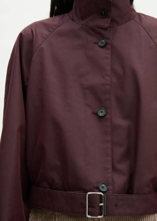 Outdoor-Jacke regular Black Cherry in Detailansicht