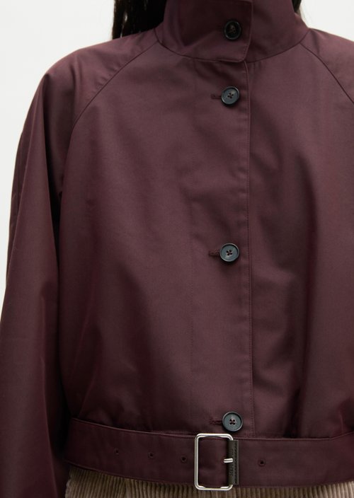 Outdoor jacket regular — Black Cherry