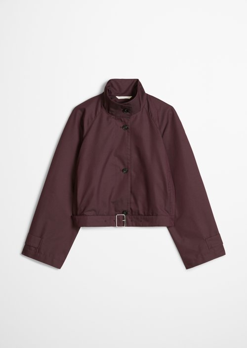 Outdoor jacket regular — Black Cherry