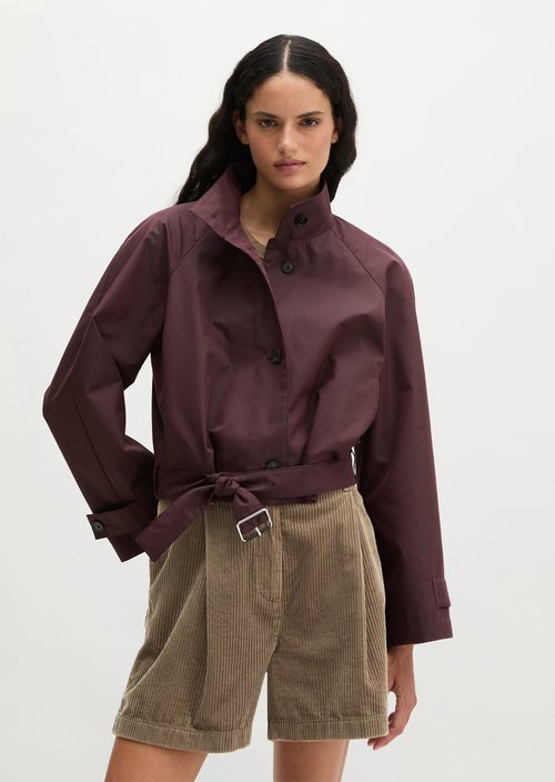 Outdoor jacket regular — Black Cherry