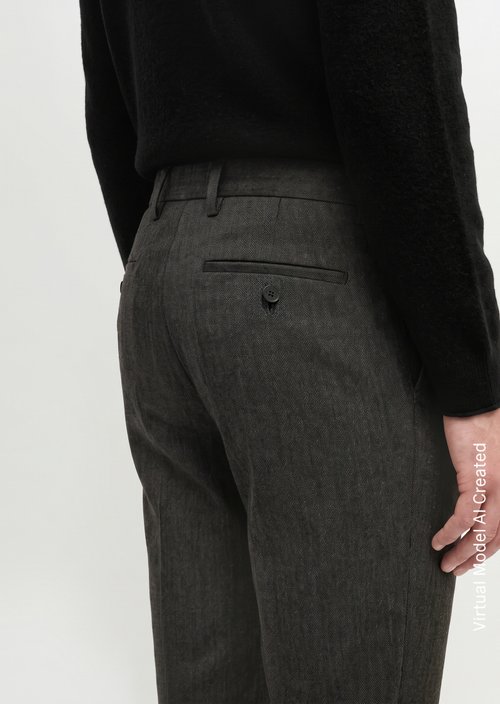 Chino Model Morot Tapered Joggers — Black