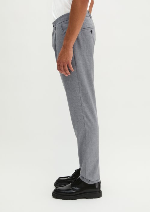 Chino Model Morot Tapered Joggers — Medium Grey