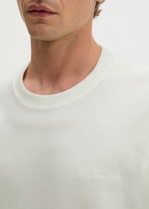 Relaxed longsleeve — Silky White