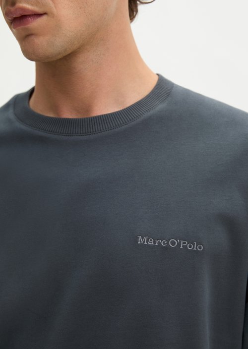 Relaxed longsleeve — Peppercorn Grey