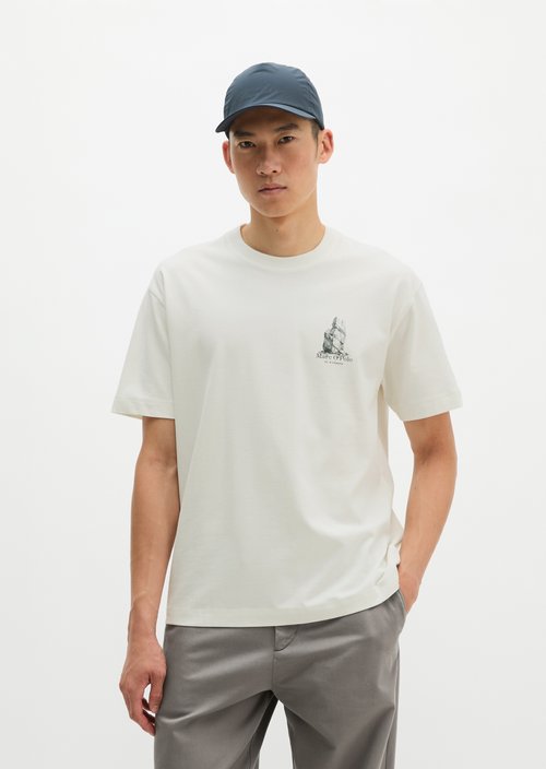 T-shirt regular — Silky White
